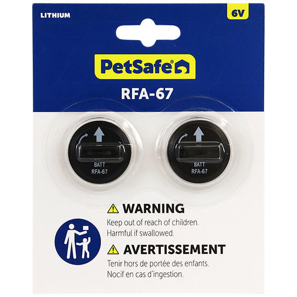 PetSafe RFA-67D 6V Lithium Dog Collar Bark Control Battery