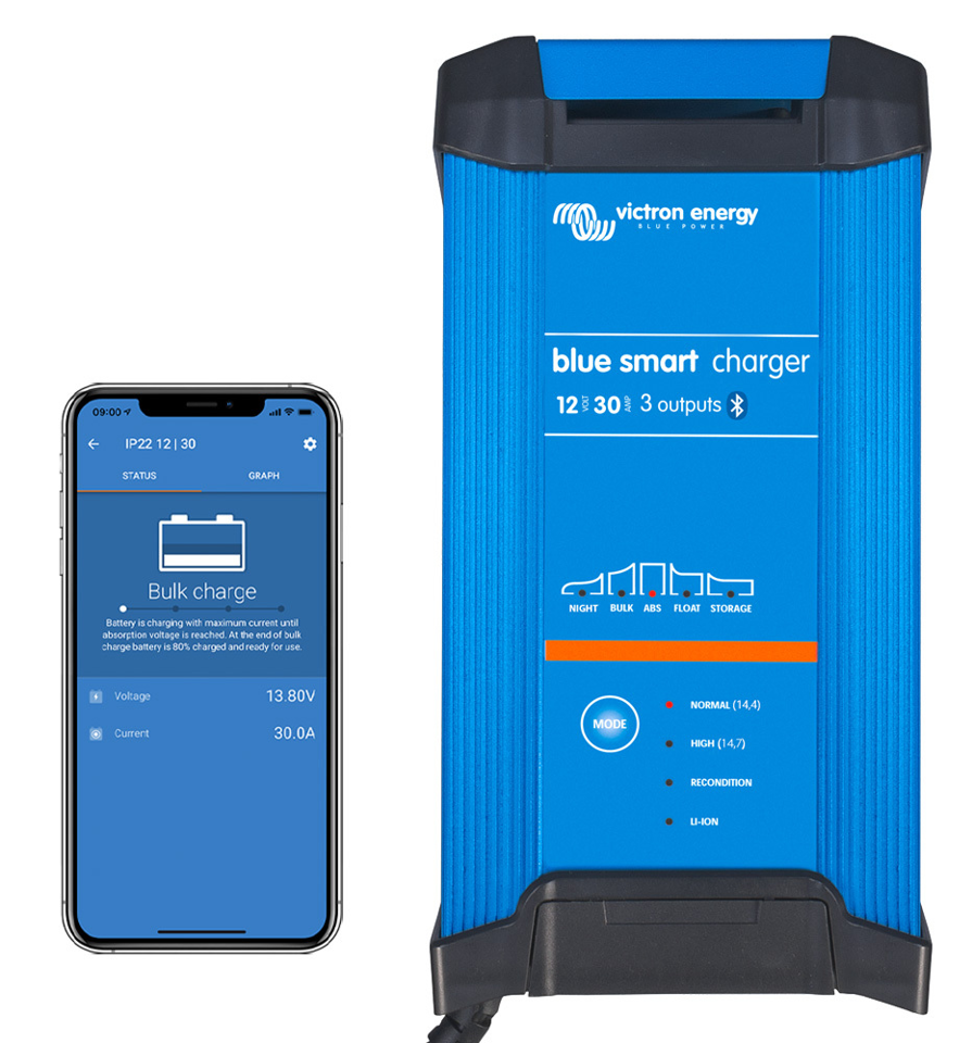 Blue Smart IP22 Charger 12/30(3) 230V AU/NZ