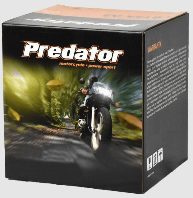 PREDATOR YTX7L-BS AGM 12V 5AH 12 V 85 CCA 6 AH