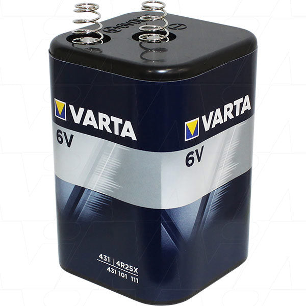 Varta 4R25X 431 Consumer Super Heavy Duty Zinc Chloride 6V Lantern Battery
