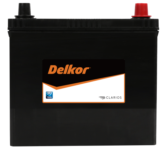 Delkor 51BR-430 Car 55B24LS 12V 430 CCA 45 AH Calcium Maintenance Free Battery (36M)