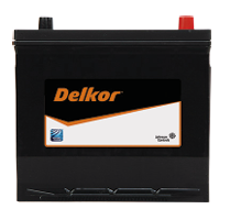 Delkor 55D23R Car MF55D23R 12V 550CCA Calcium Maintenance Free Battery (36M)