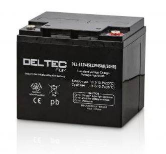 DELTEC DEL-S12V45 12V 45AH SLA AGM BATTERY