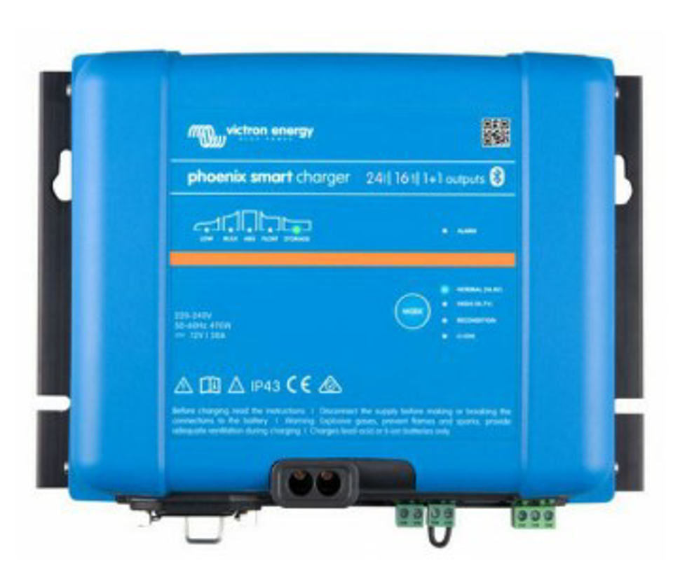 Phoenix Smart IP43 Charger 24/16(1+1) 120-240V