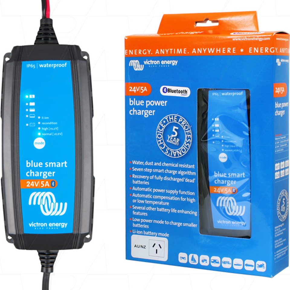 Blue Smart IP65 Charger 24/5(1) 230V AU/NZ Retail