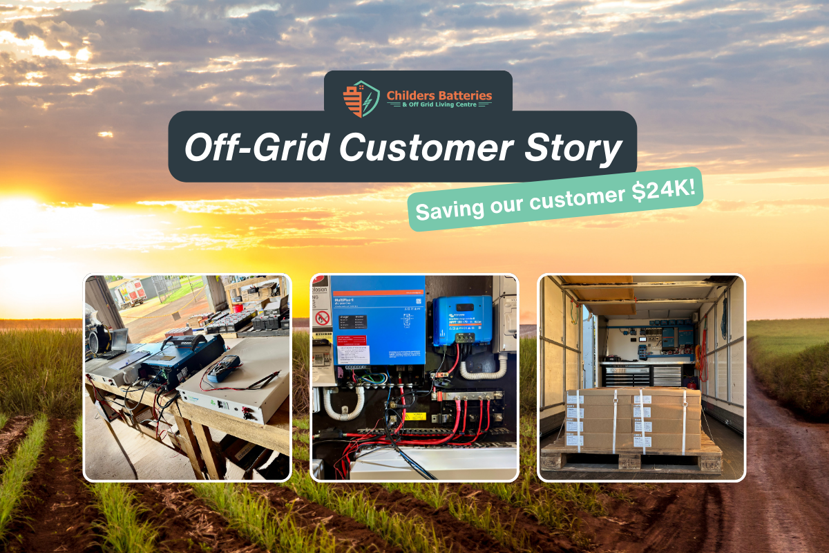 Off Grid Customer Story: Saving Our Customer $24K in Batteries