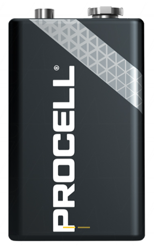 Procell PC1604 Industrial Grade 9V CELL Alkaline Battery 9V