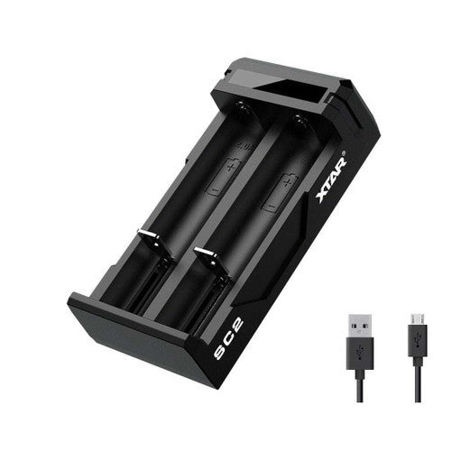 XTAR SC2 20005-970SC2 Compact USB input Lithium Ion 2-cell FAST battery charger