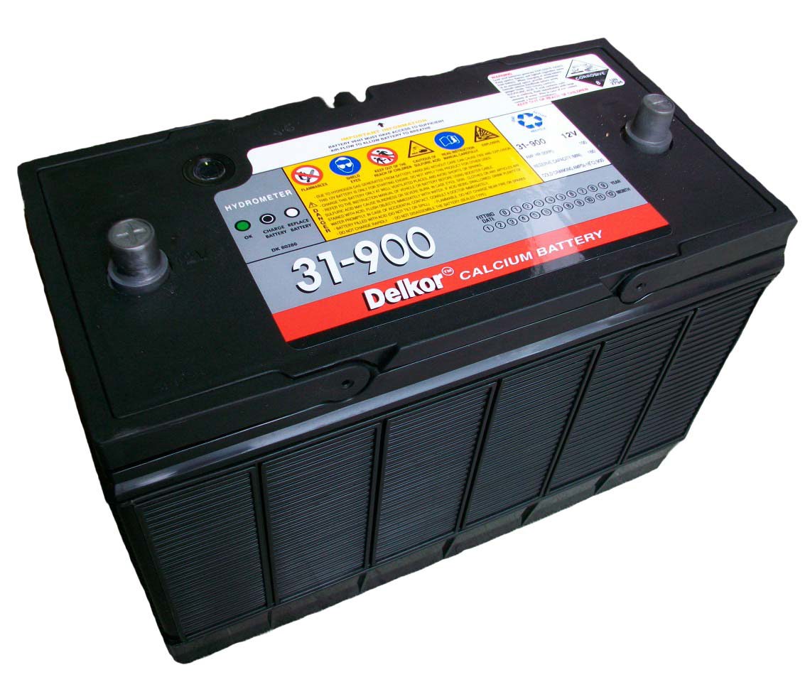 Delkor Commercial 31-900 GROUP 31 SLI 12V 100AH 900CCA