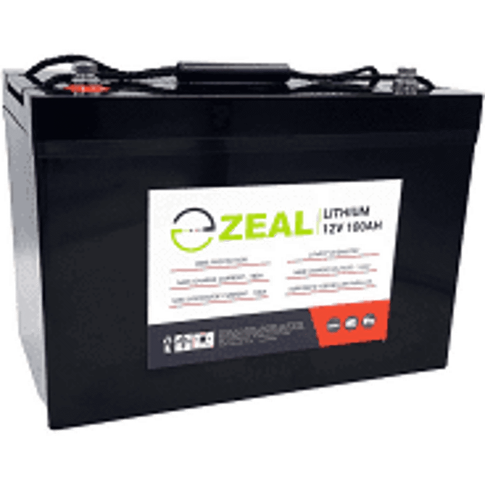 Zeal 12V 100Ah Lithium Battery