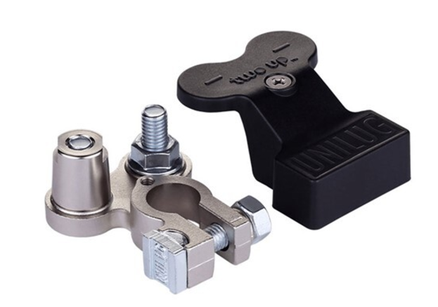 UNILUG NEGATIVE BATTERY TERMINAL INC COVER AND ADAPTOR POST