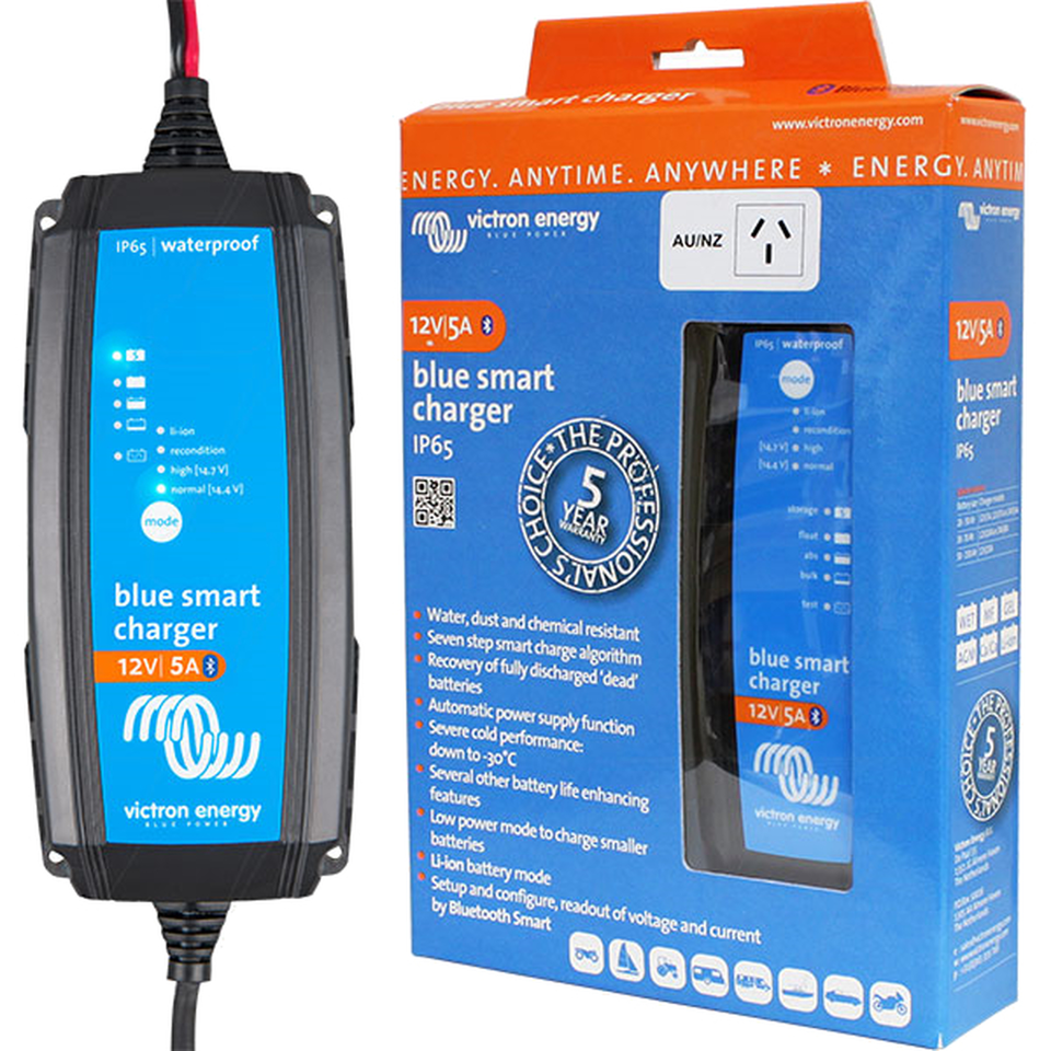 Blue Smart IP65s Charger 12/5(1) 230V AU/NZ Retail