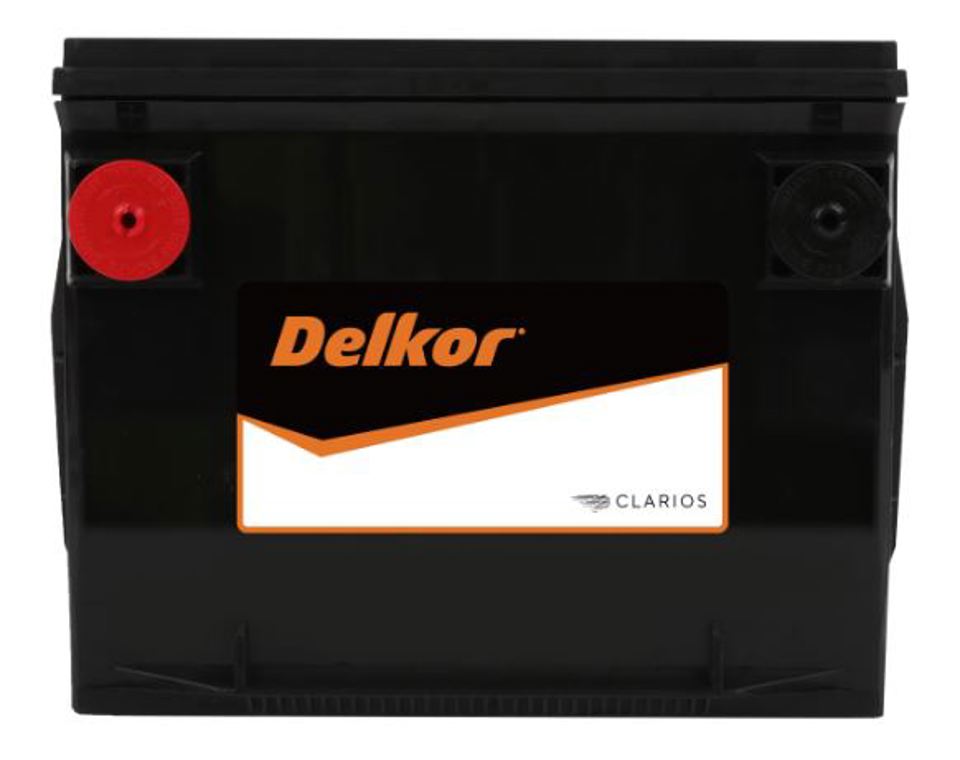 Delkor 75-610 Car CORVETTE/GM SIDE ENTRY 12V 610CCA GP75 Calcium Maintenance Free Battery (36M) Front Terminal Only