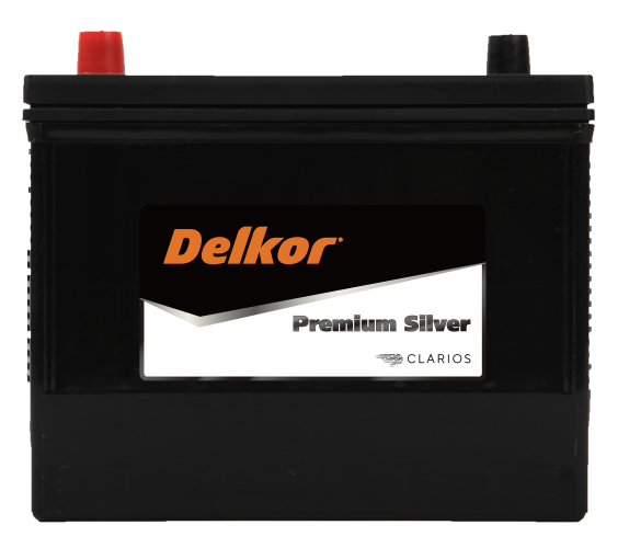 Delkor Premium Silver 22FR-680 SILVER Car MF50P 12V 680CCA 60Ah