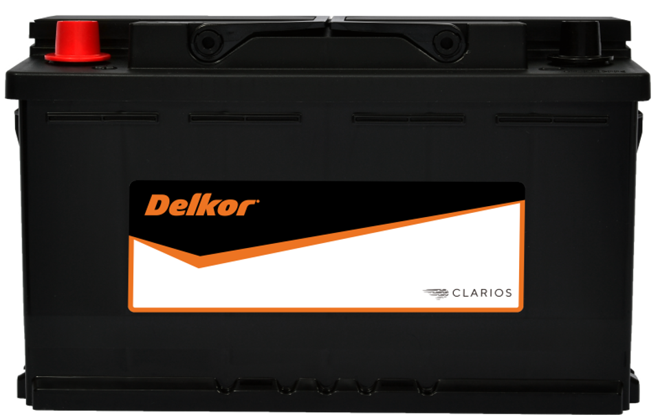Delkor 59095 Car DIN90-912 (DIN77HR) 912CCA 90Ah 12V Calcium