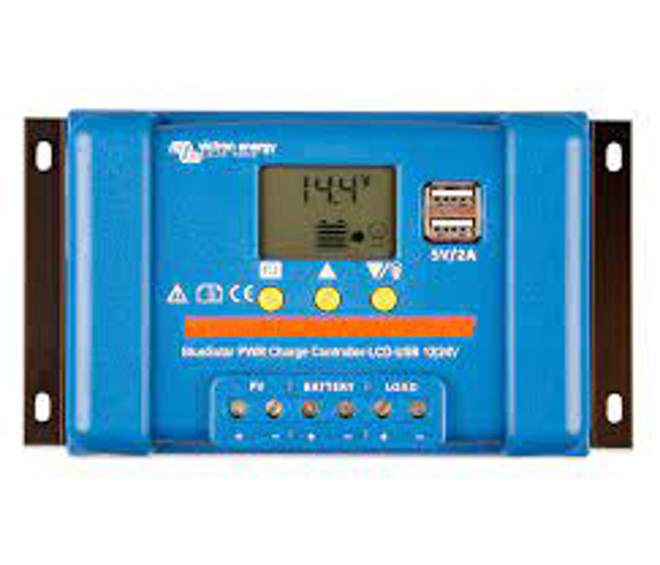 BlueSolar PWM-LCD&USB 12/24V-10A
