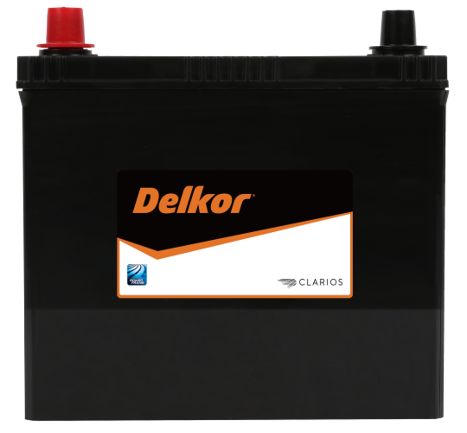Delkor 51-430 Car 55B24RS 430CCA 45Ah 12V Calcium
