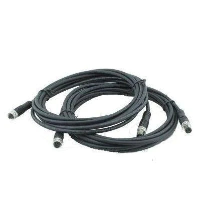 M8 circular connector Male/Female 3 pole cable 3m (bag of 2)