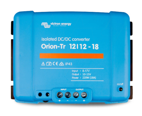 Orion-Tr Smart 12/12-18A (220W) Isolated DC-DC charger.