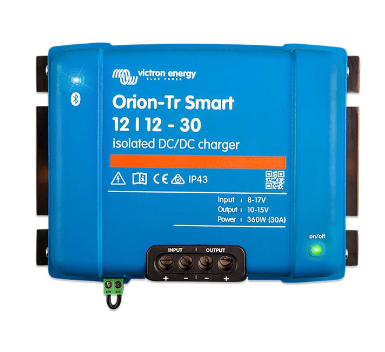 Orion-Tr Smart 12/12-30A (360W) Non-isolated DC-DC charger.