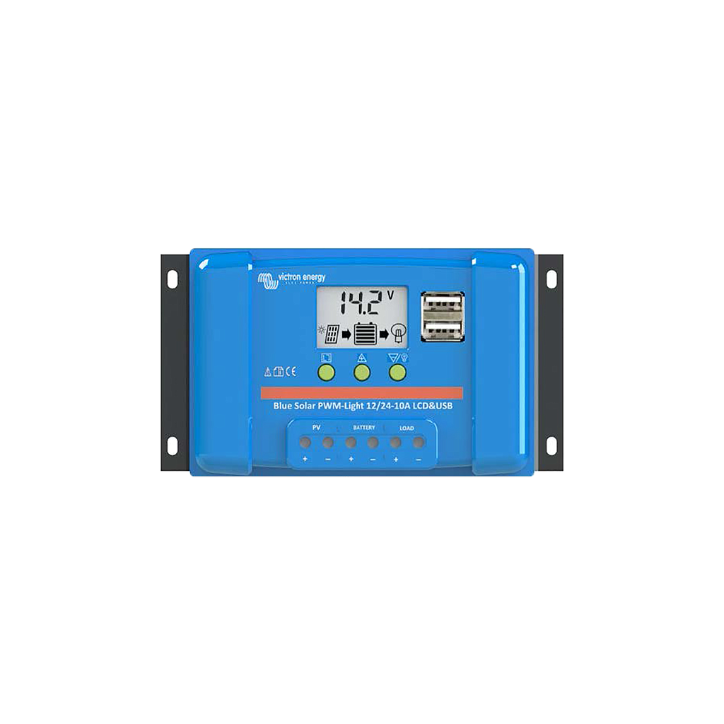 BlueSolar PWM-LCD&USB 12/24V-5A